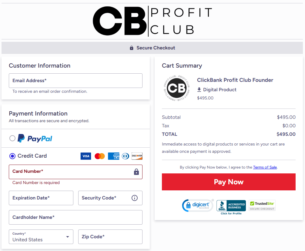 ClickBank Profit Club
